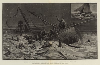 Utrata Caistor Yawl Zephyr, środa, 22 lipca autorstwa Charles J. Staniland